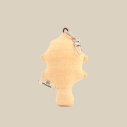 Handcrafted Linen Spiked-Seed Seahorse Bag Charm – handmade linen animal bag charm by Brusion