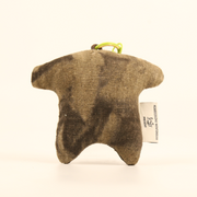 Handcrafted Linen Little Hat Monkey Bag Charm – handmade linen animal bag charm by Brusion