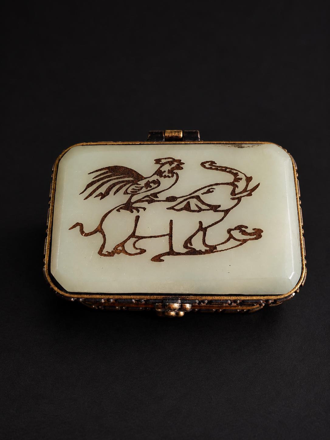 Engraved Double-Tier Trinket Box — view 6