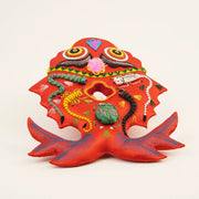 Five-Venom Guardian Toad Collection – handmade textile gift, main product view