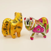Golden Clay Horse Collection – handmade product detail view 5