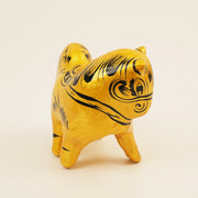 Golden Clay Horse Collection – side view showing shape and hand-stitched details