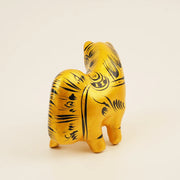 Golden Clay Horse Collection – back view and handcrafted finishing details