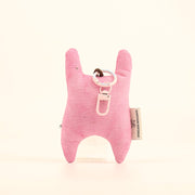 Handcrafted Linen Carrot Rabbit Bag Charm – handmade linen animal bag charm by Brusion