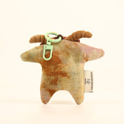 Handcrafted Linen Ivory Sheep Bag Charm – handmade linen animal bag charm by Brusion