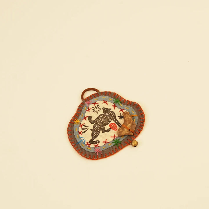 Mythical Wolf Bag Charm - Night Watcher