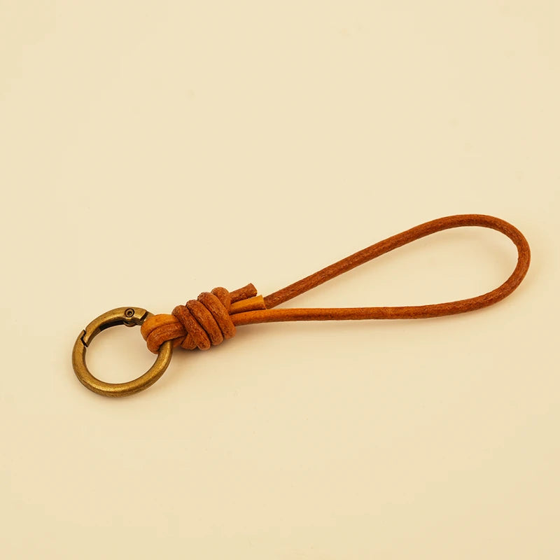 Mythical Bird Bag Charm - Red Flame – side view showing shape and hand-stitched details