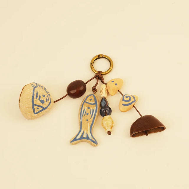 Nut Shell Wind Chime Collection - Sky Breeze