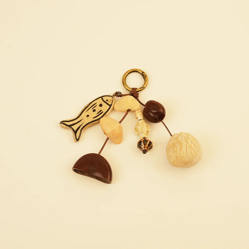 Nut Shell Wind Chime Collection - Forest Whisper