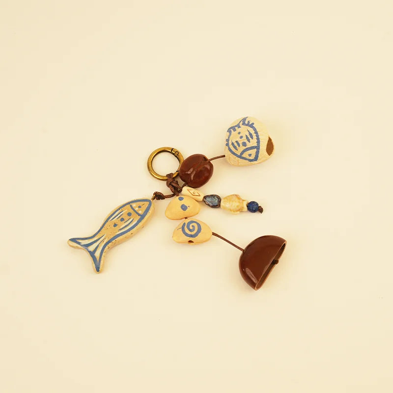 Nut Shell Wind Chime Collection - Sky Breeze