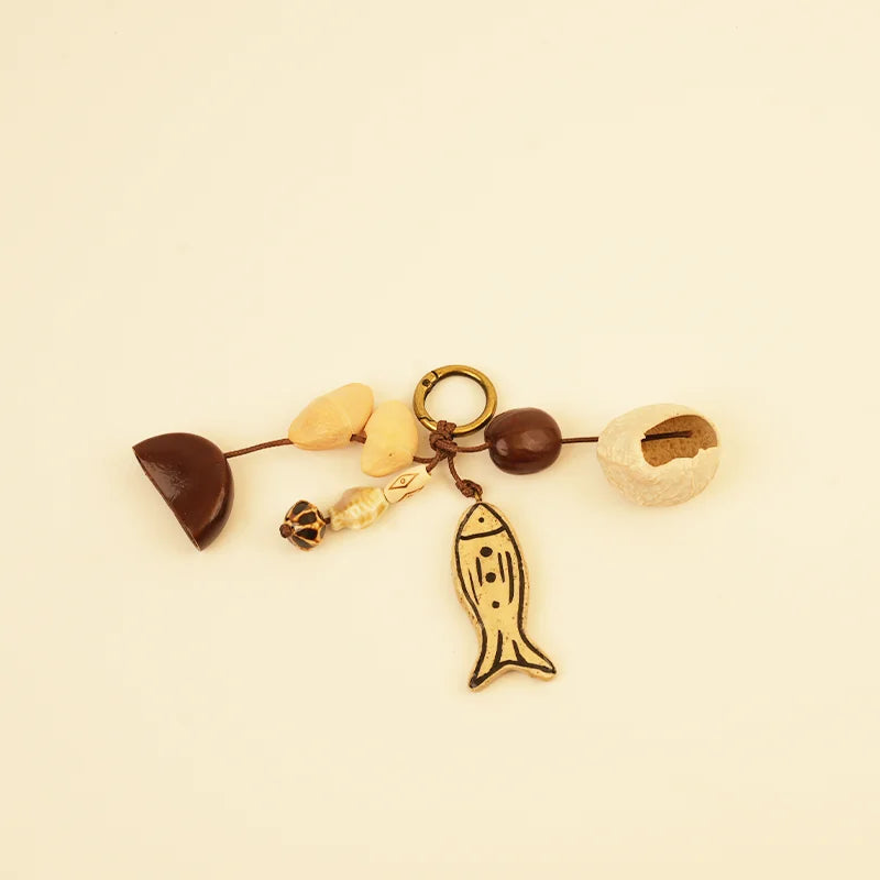 Nut Shell Wind Chime Collection - Forest Whisper