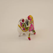 손으로 그린 테라코타 말 - 민속 예술 조각상 – handmade product detail view 7
